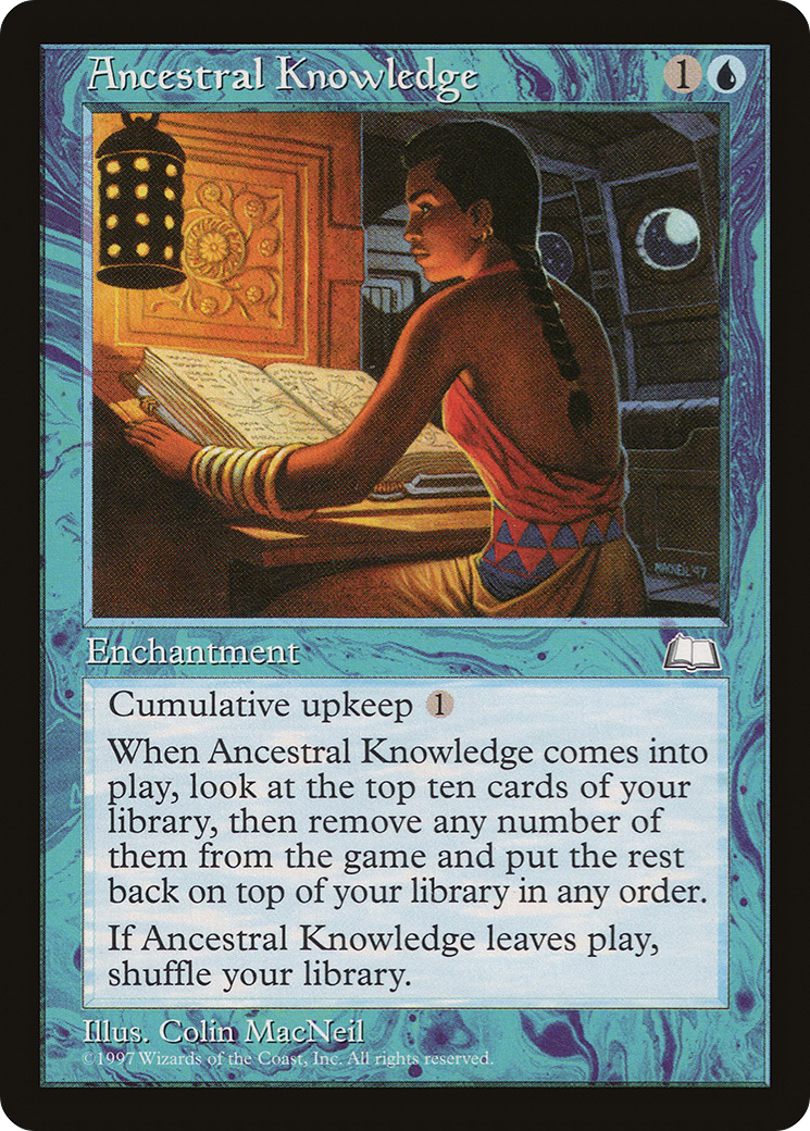 Ancestral Knowledge (Weatherlight)