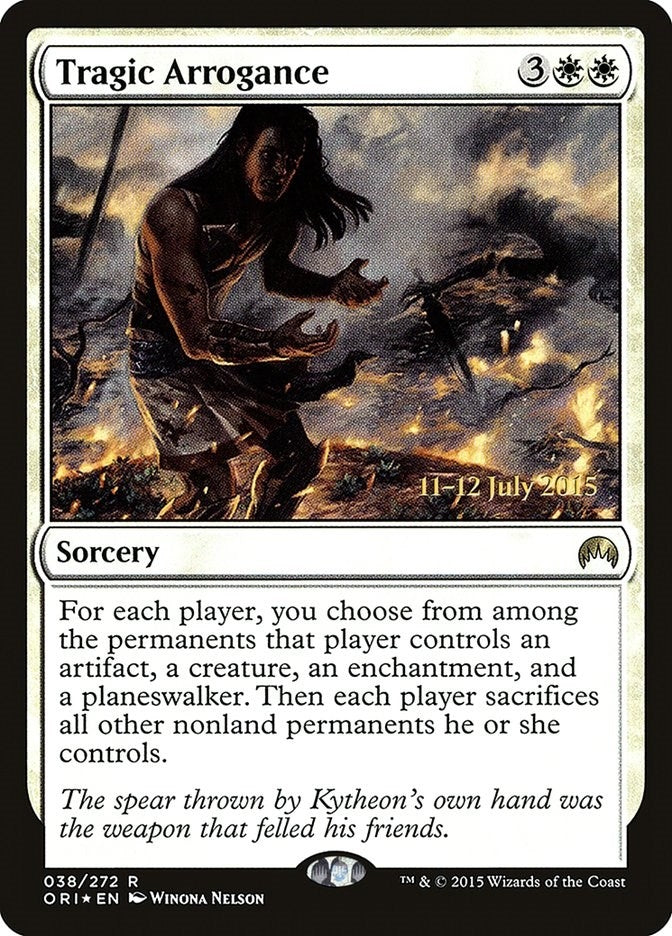 Image for Tragic Arrogance (38) - Magic: The Gathering