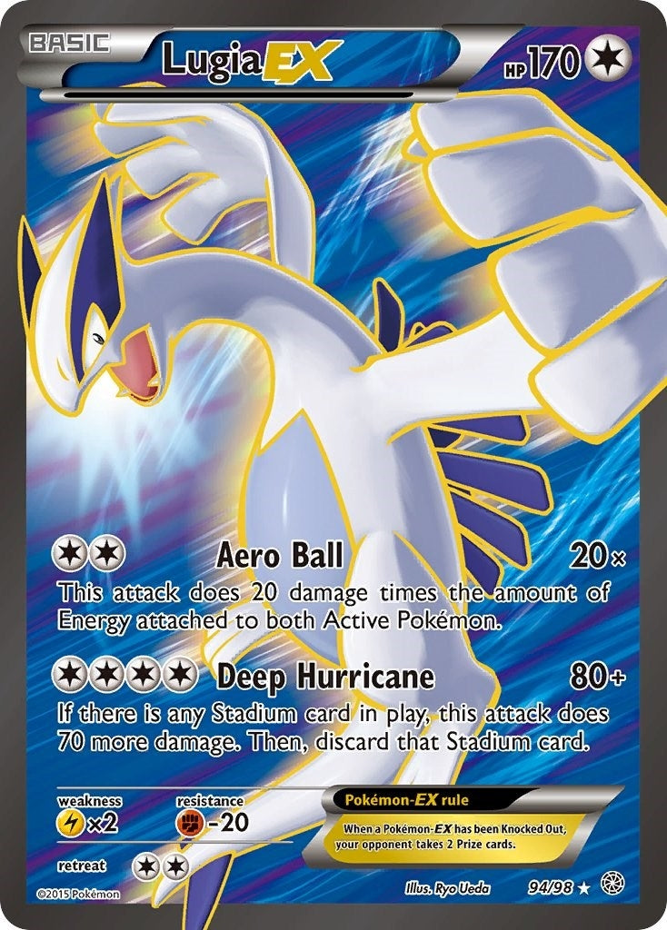 Image for Lugia EX (94 Full Art) (94/98) (XY - Ancient Origins) - Pokemon