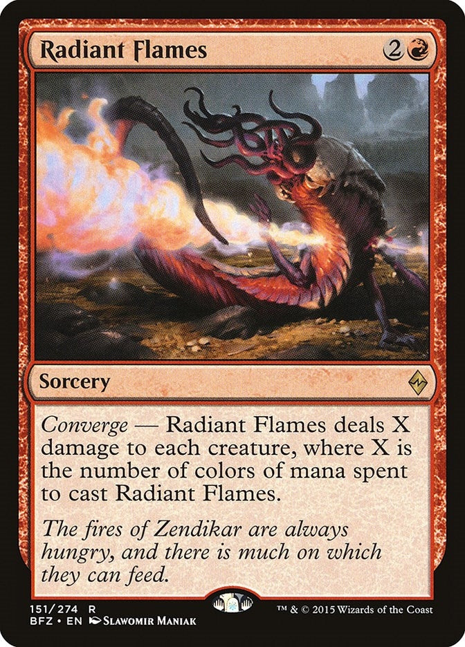 Radiant Flames (151) (Battle for Zendikar)