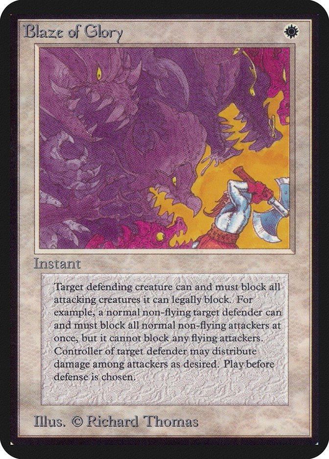 Blaze of Glory (Alpha Edition)