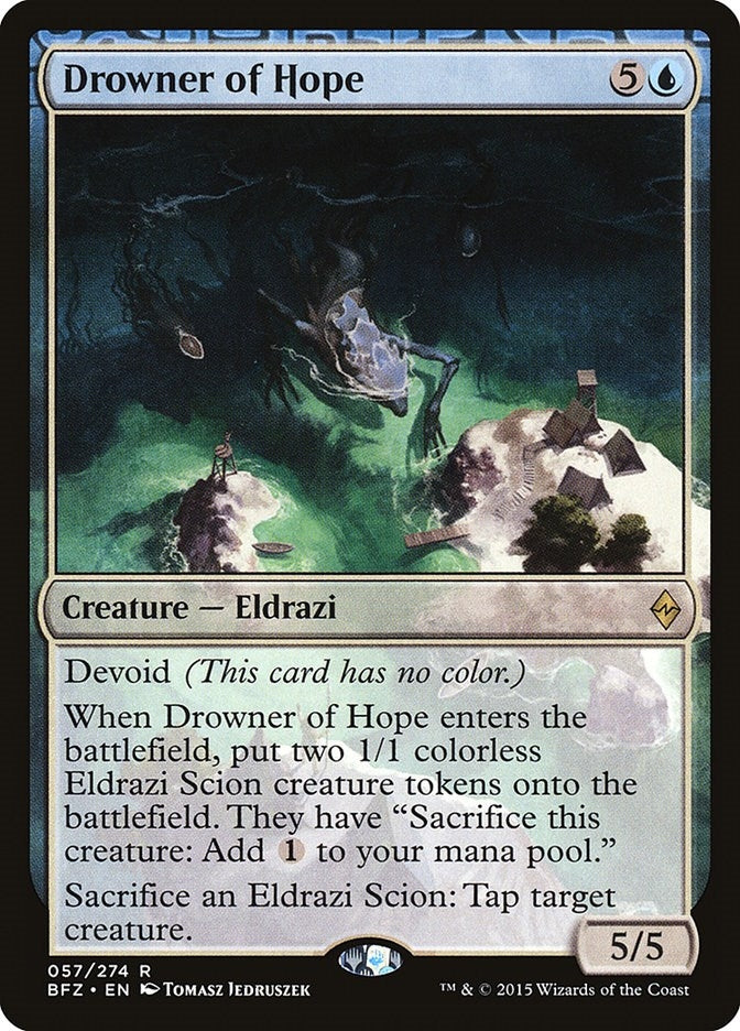 Drowner of Hope (57) (Battle for Zendikar)