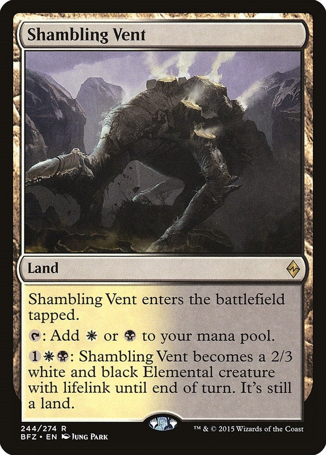 Shambling Vent (244) (Battle for Zendikar)