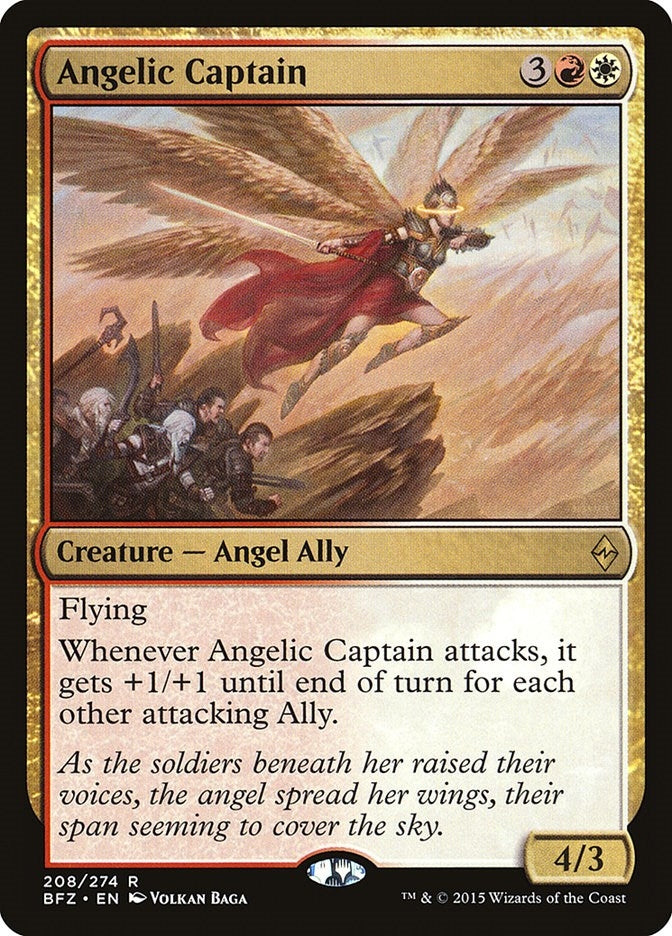 Angelic Captain (208) (Battle for Zendikar)