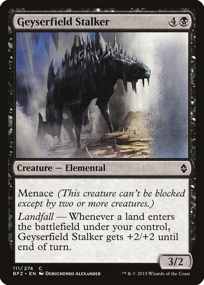 Geyserfield Stalker (111) (Battle for Zendikar)