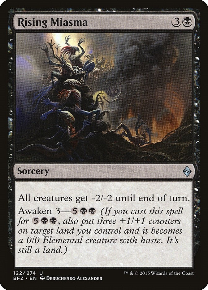 Rising Miasma (122) (Battle for Zendikar)