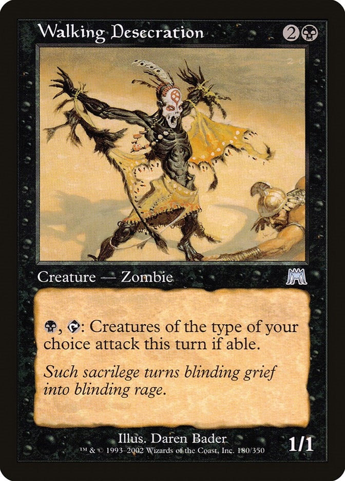 Image for Walking Desecration (180) - Magic: The Gathering