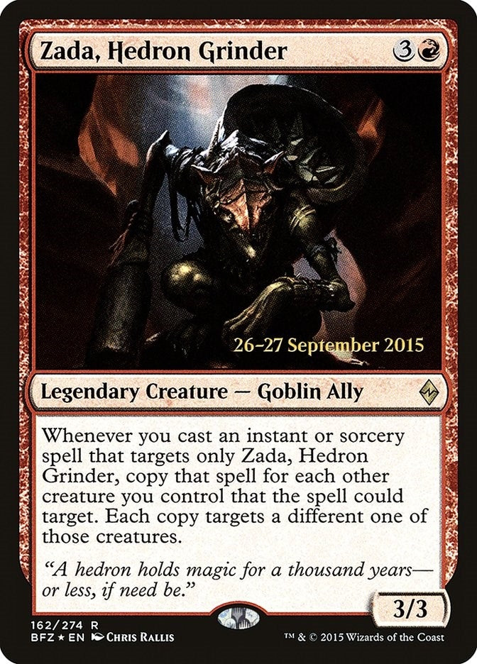 Image for Zada, Hedron Grinder (162) - Magic: The Gathering