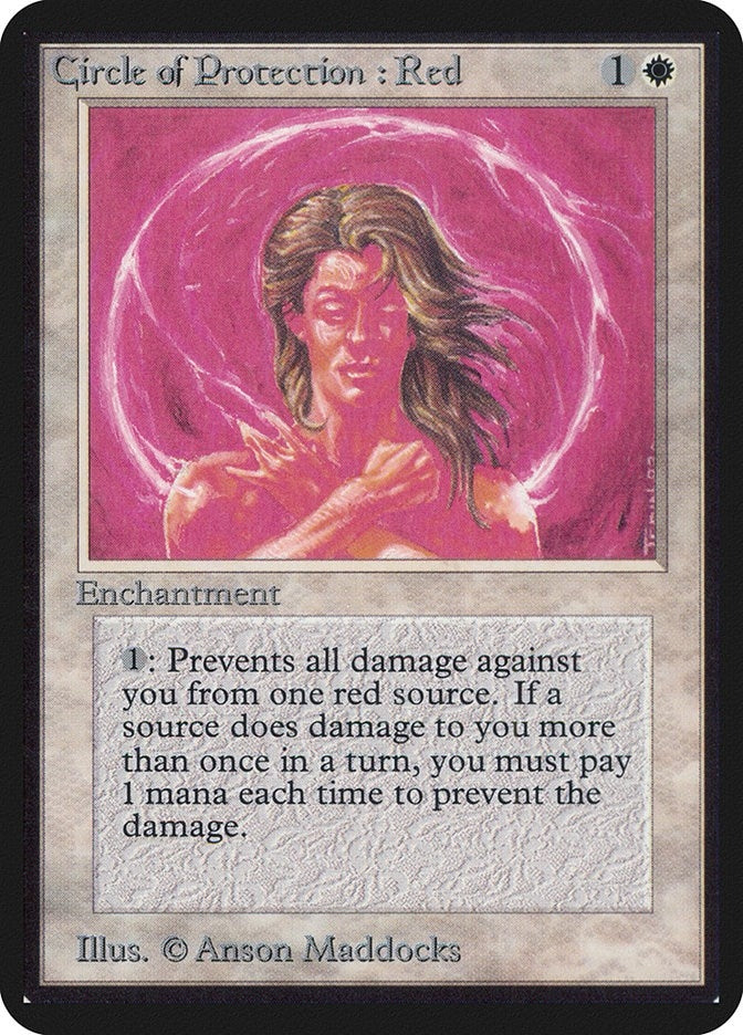 Circle of Protection: Red (Alpha Edition)