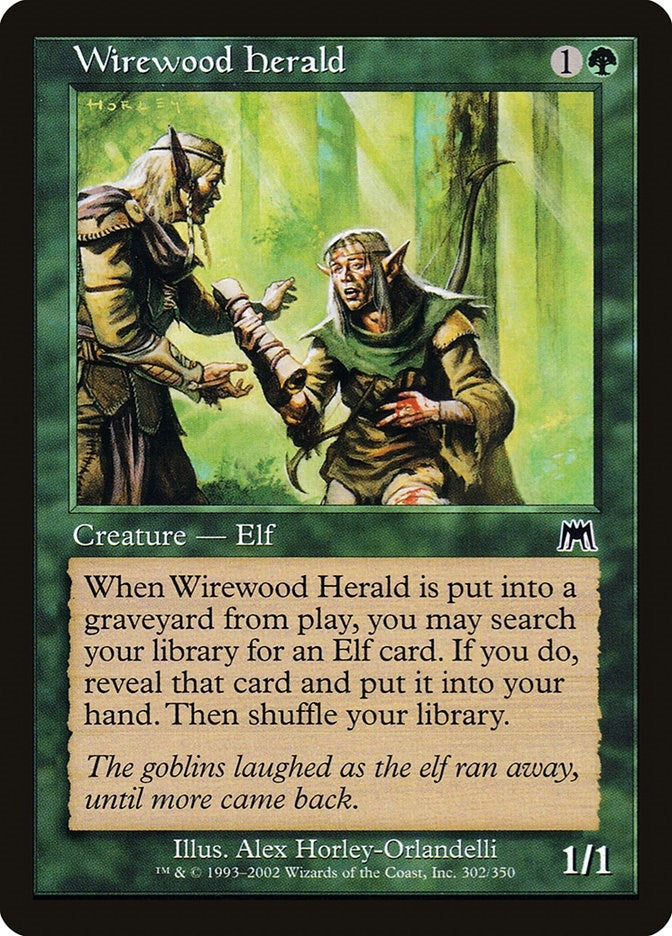 Image for Wirewood Herald (302) - Magic: The Gathering