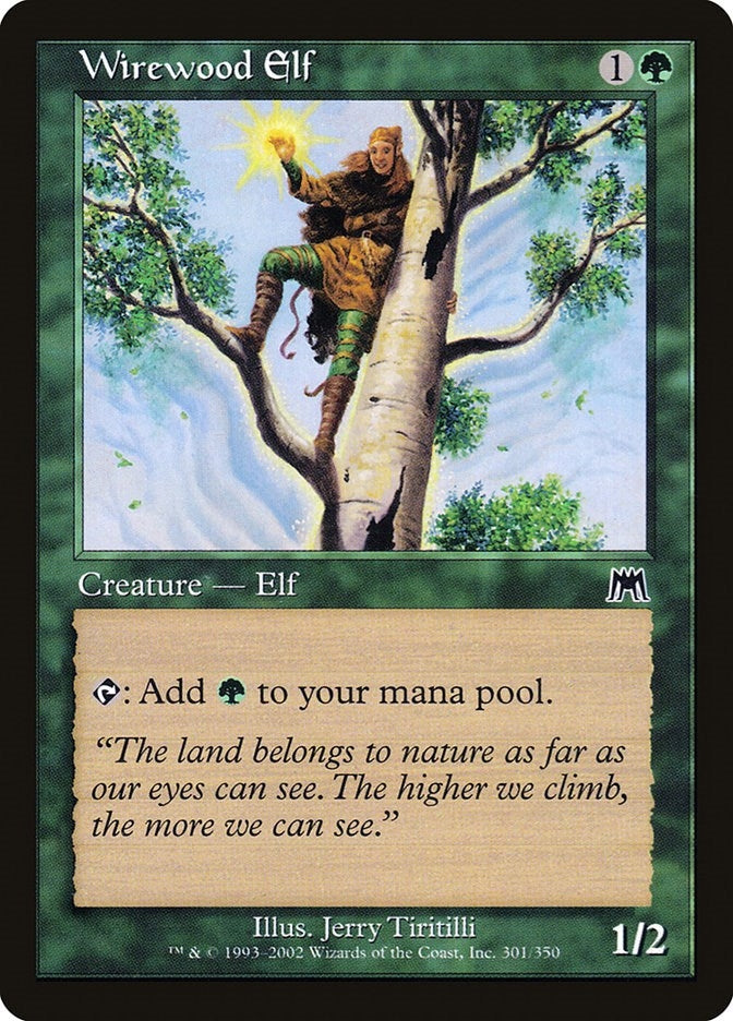 Image for Wirewood Elf (301) - Magic: The Gathering