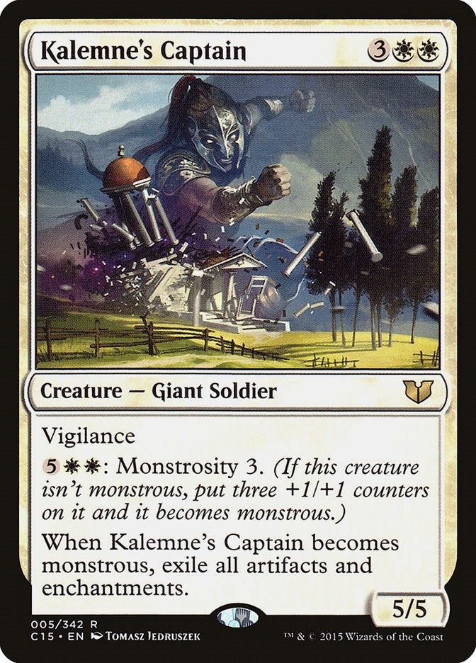 Kalemne's Captain (5) (Commander 2015)