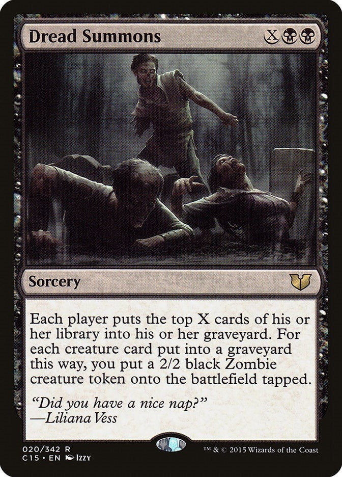 Dread Summons (20) (Commander 2015)