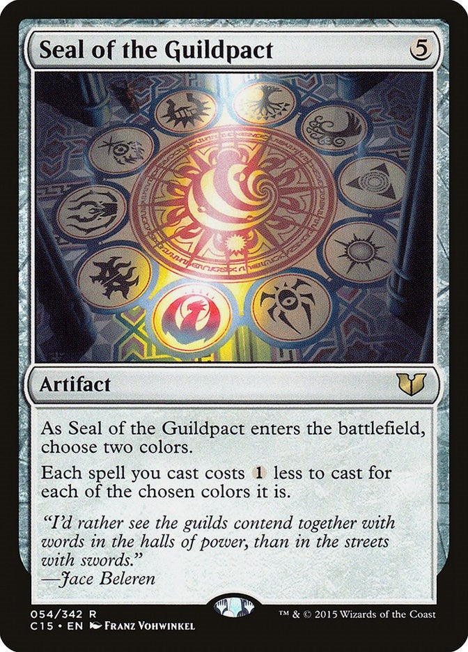 Seal of the Guildpact (54) (Commander 2015)