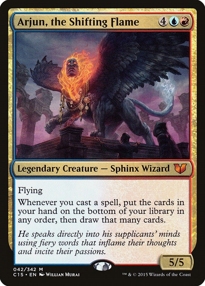 Arjun, the Shifting Flame (42) (Commander 2015)
