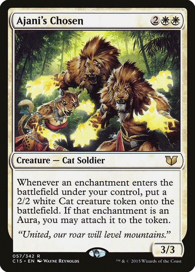 Ajani's Chosen (57) (Commander 2015)