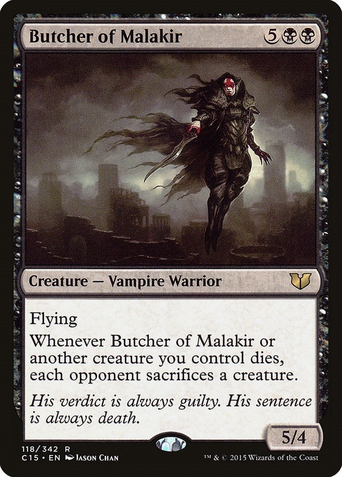 Butcher of Malakir (118) (Commander 2015)