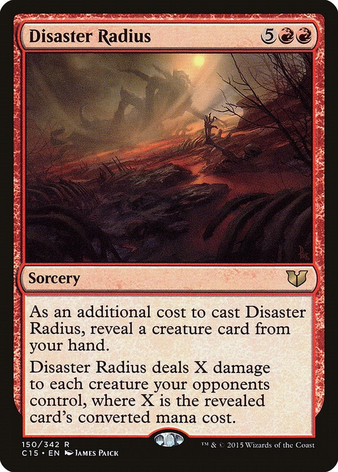 Disaster Radius (150) (Commander 2015)