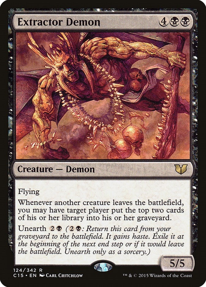 Extractor Demon (124) (Commander 2015)