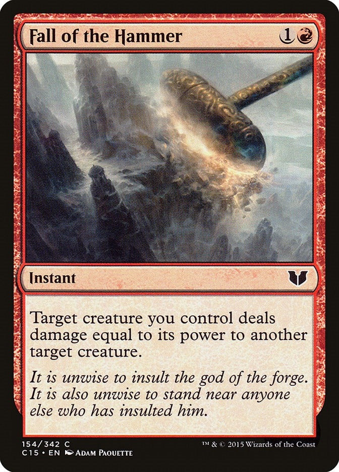 Fall of the Hammer (154) (Commander 2015)