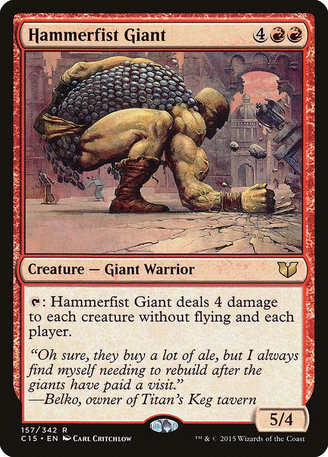Hammerfist Giant (157) (Commander 2015)