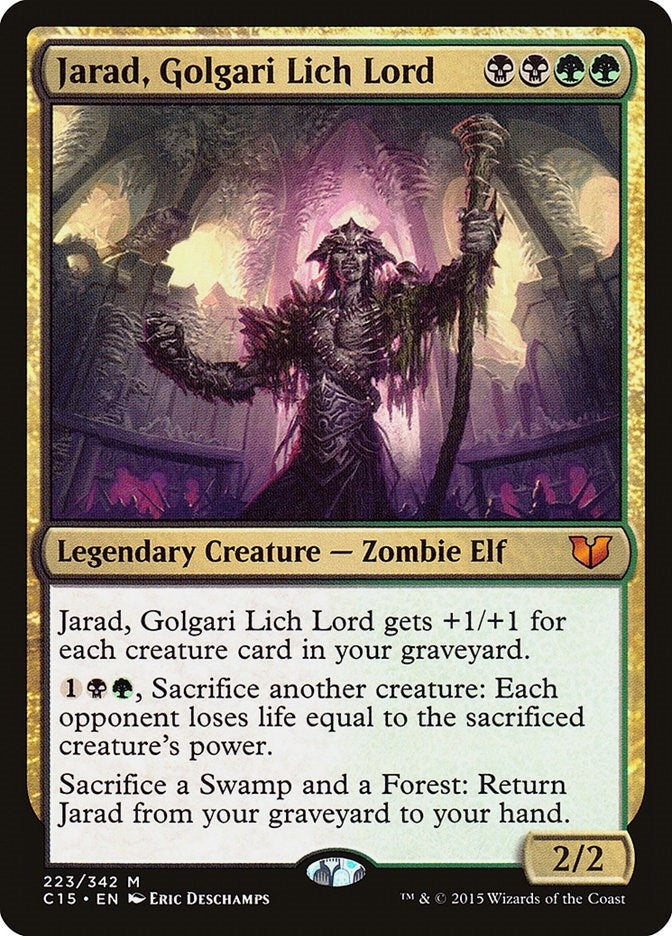 Jarad, Golgari Lich Lord (223) (Commander 2015)