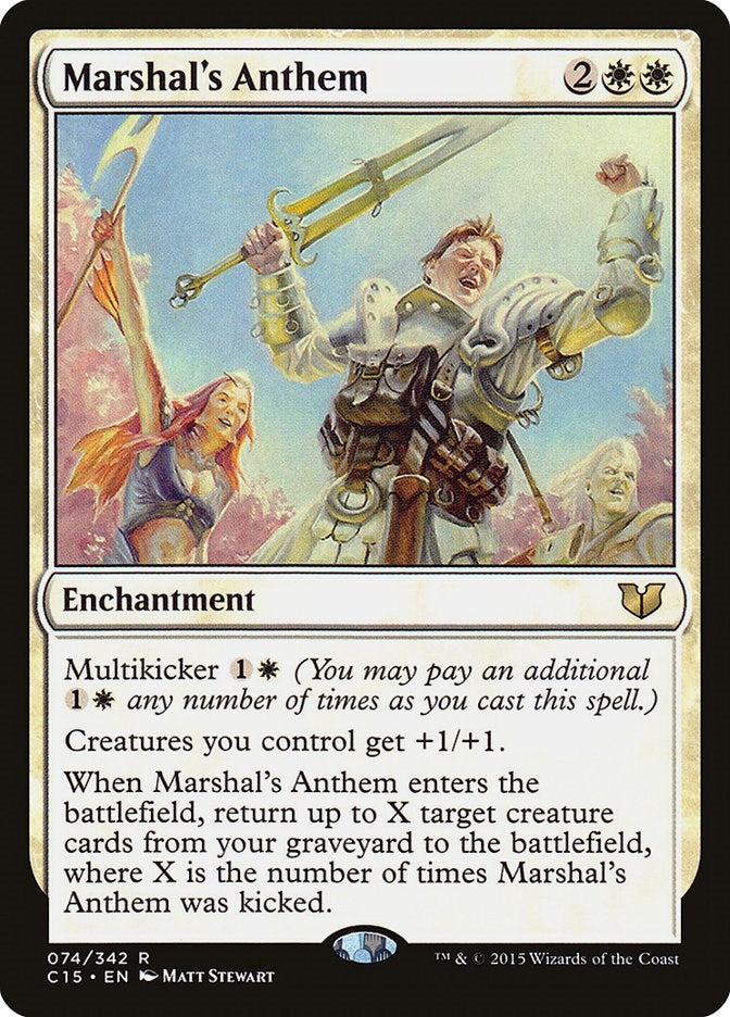 Marshal's Anthem (74) (Commander 2015)