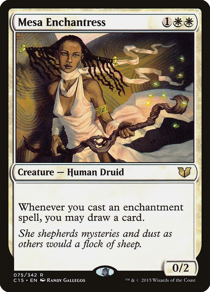 Mesa Enchantress (75) (Commander 2015)