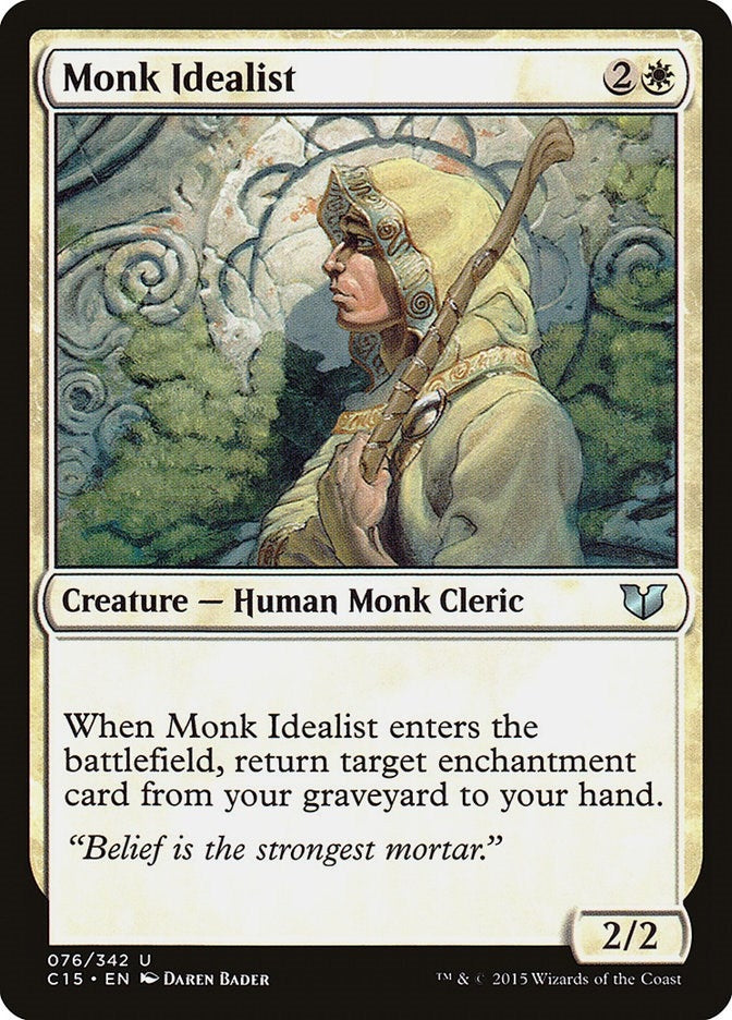 Monk Idealist (76) (Commander 2015)