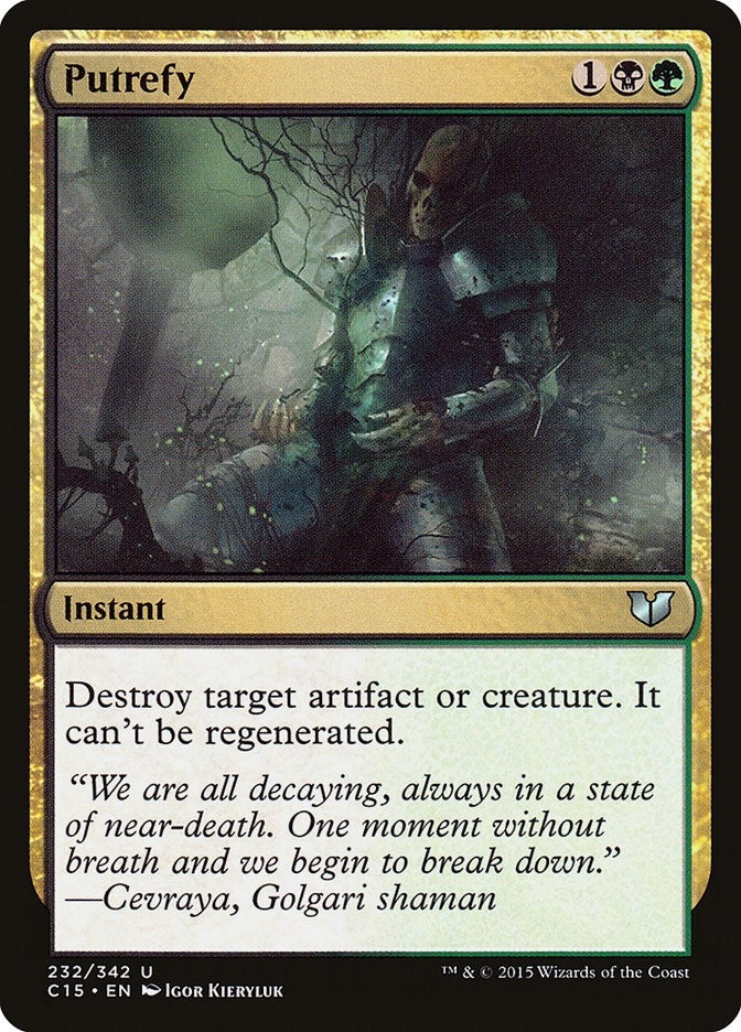 Putrefy (232) (Commander 2015)
