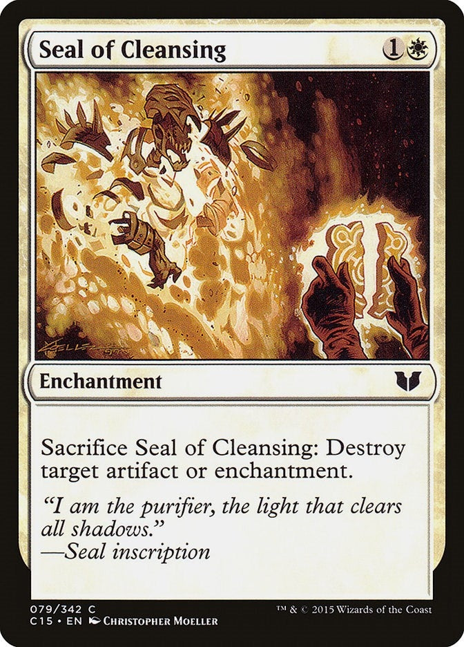 Seal of Cleansing (79) (Commander 2015)