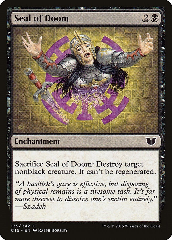 Seal of Doom (135) (Commander 2015)