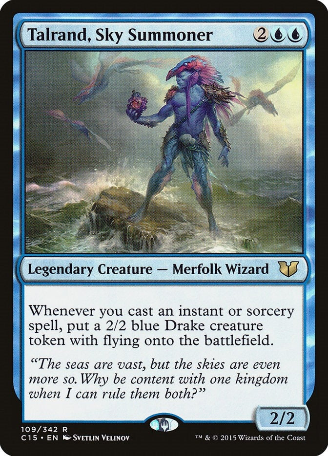 Talrand, Sky Summoner (109) (Commander 2015)
