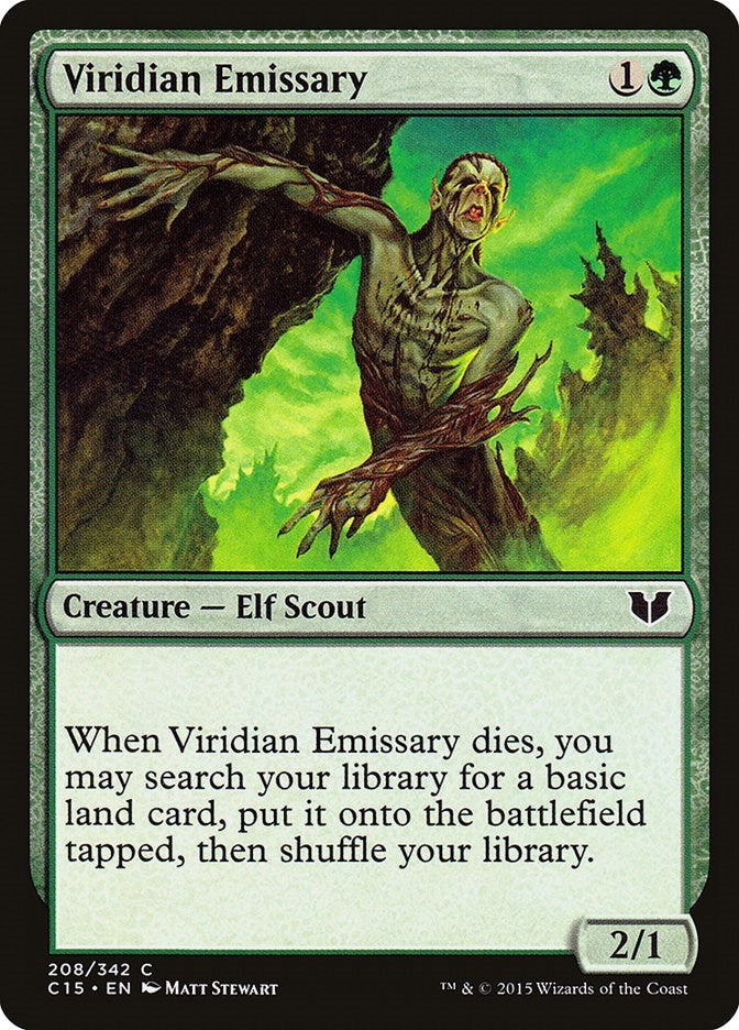 Viridian Emissary (208) (Commander 2015)