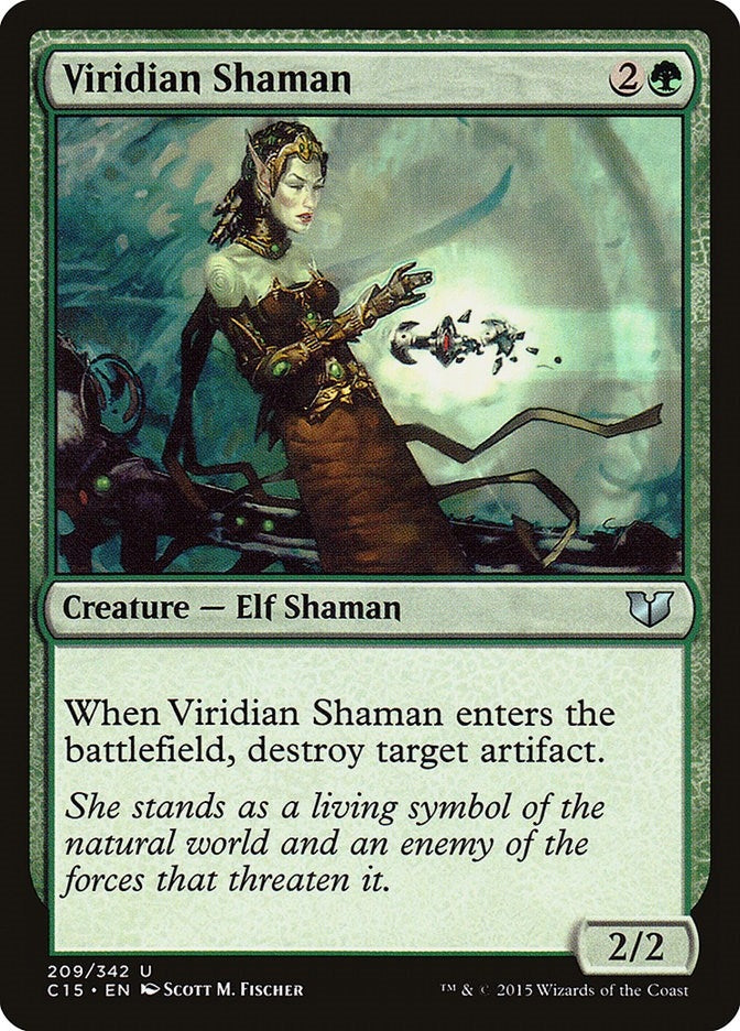 Viridian Shaman (209) (Commander 2015)
