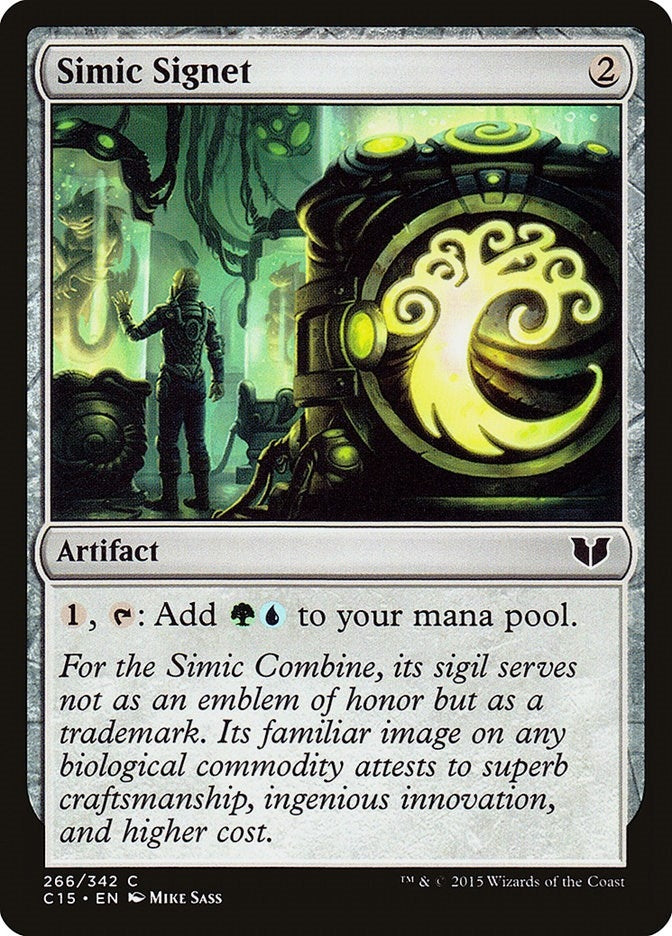 Simic Signet (266) (Commander 2015)