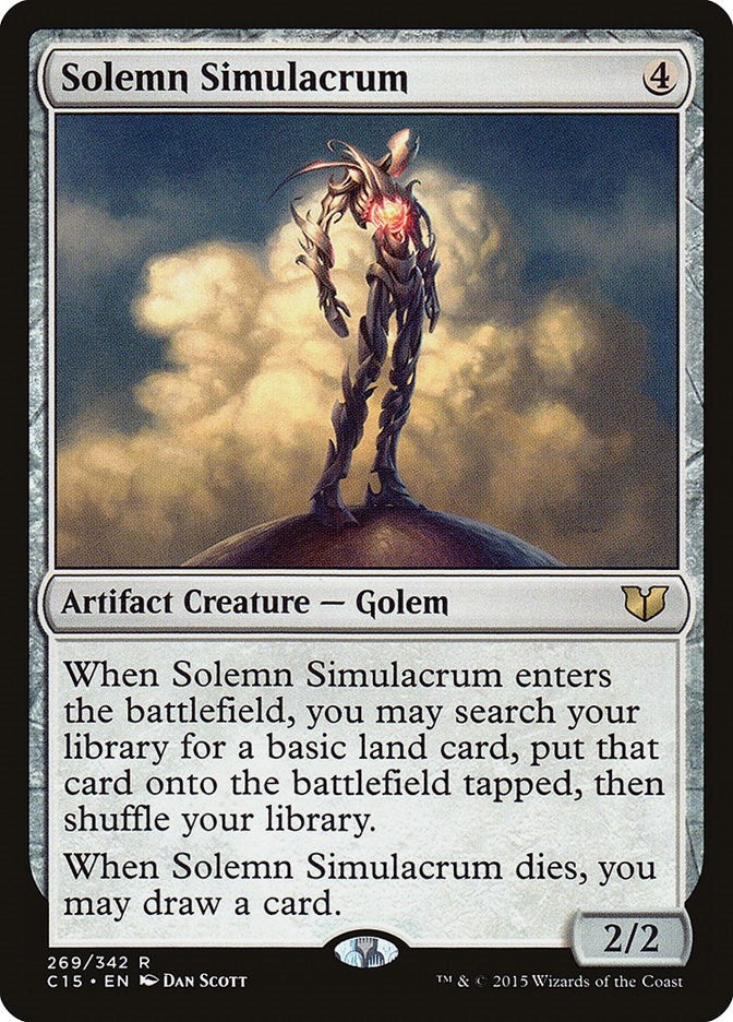 Solemn Simulacrum (269) (Commander 2015)