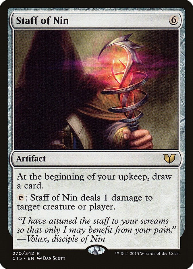 Staff of Nin (270) (Commander 2015)