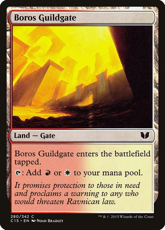 Boros Guildgate (280) (Commander 2015)