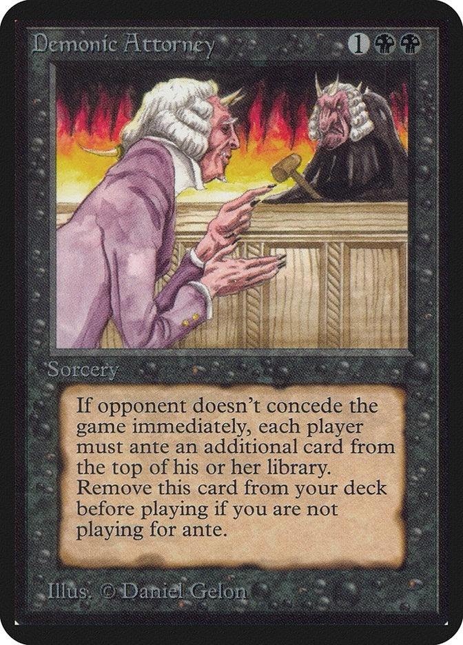 Demonic Attorney (Alpha Edition)