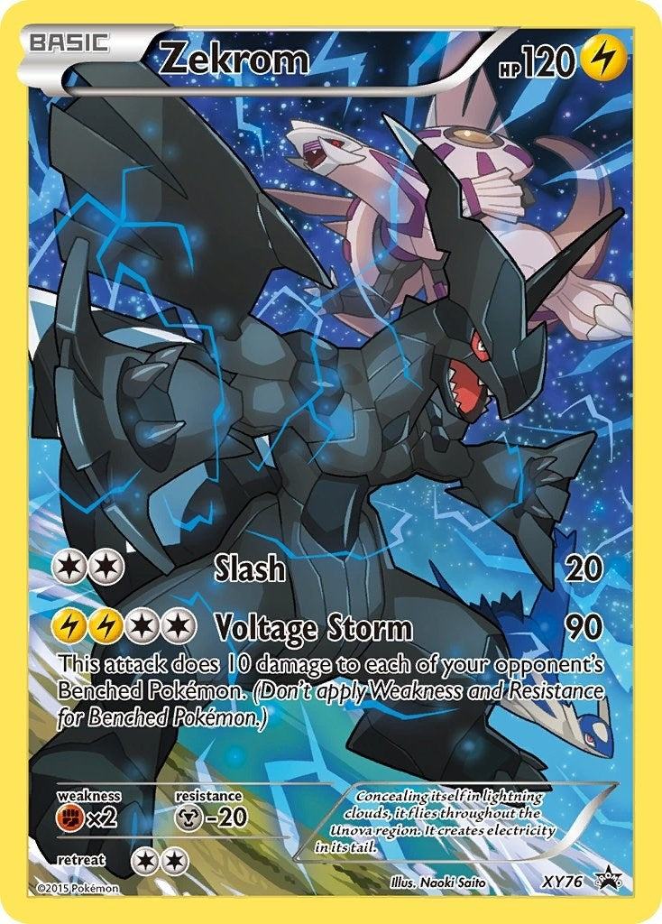 Image for Zekrom (Full Art Promo) (XY76) (XY Promos) - Pokemon