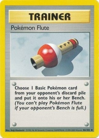 Image for Pokemon Flute (086/102) (Base Set) - Pokemon