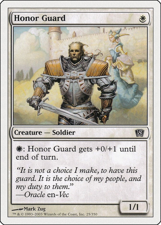 Honor Guard (25) (8th Edition)