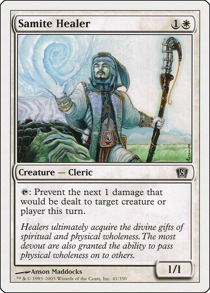Samite Healer (41) (8th Edition)