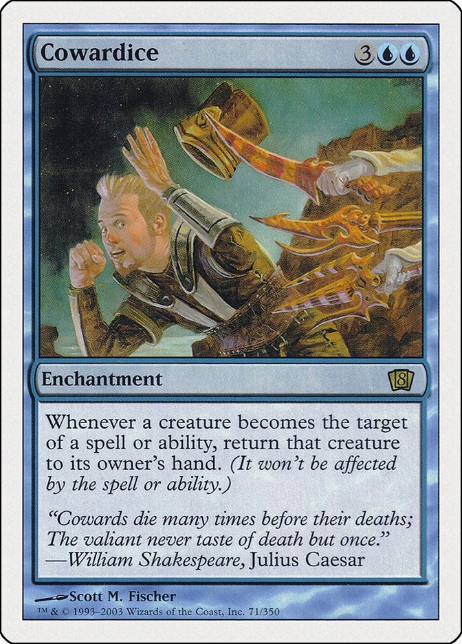Cowardice (71) (8th Edition)