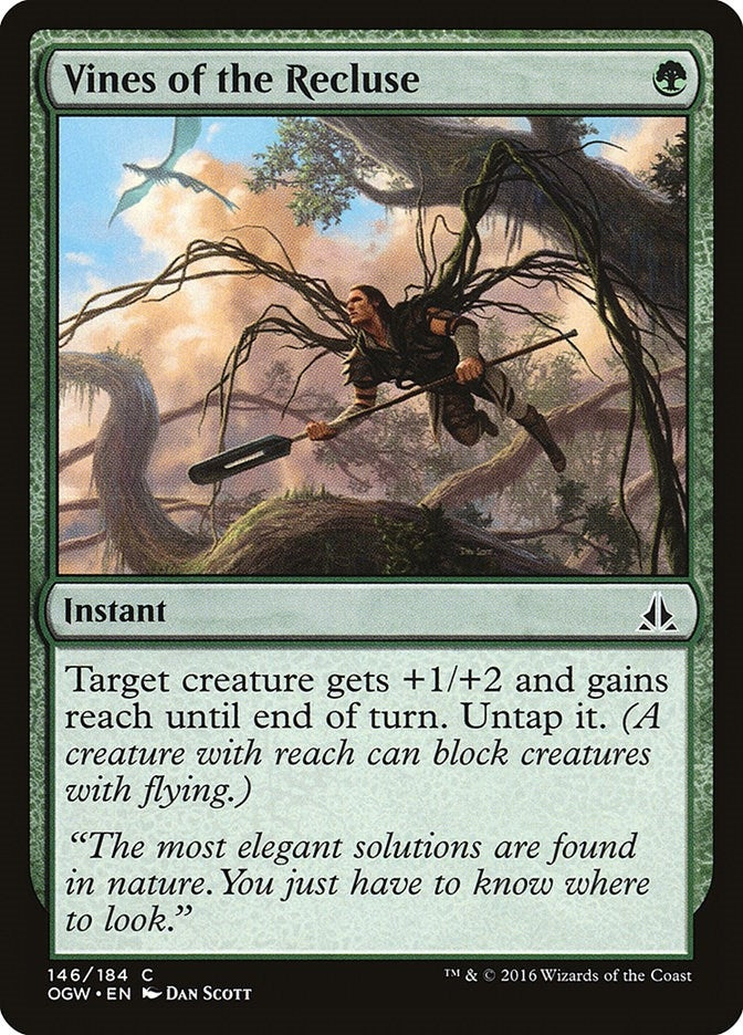 Image for Vines of the Recluse (146) - Magic: The Gathering