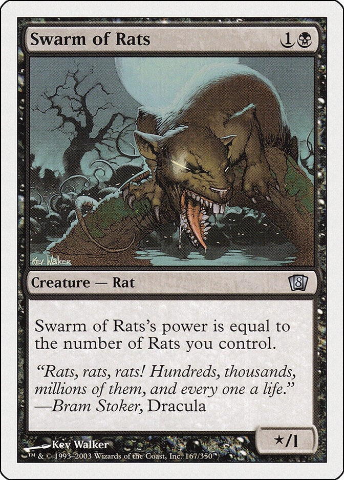 Swarm of Rats (167) (8th Edition)