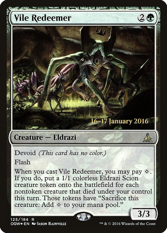 Image for Vile Redeemer (125) - Magic: The Gathering