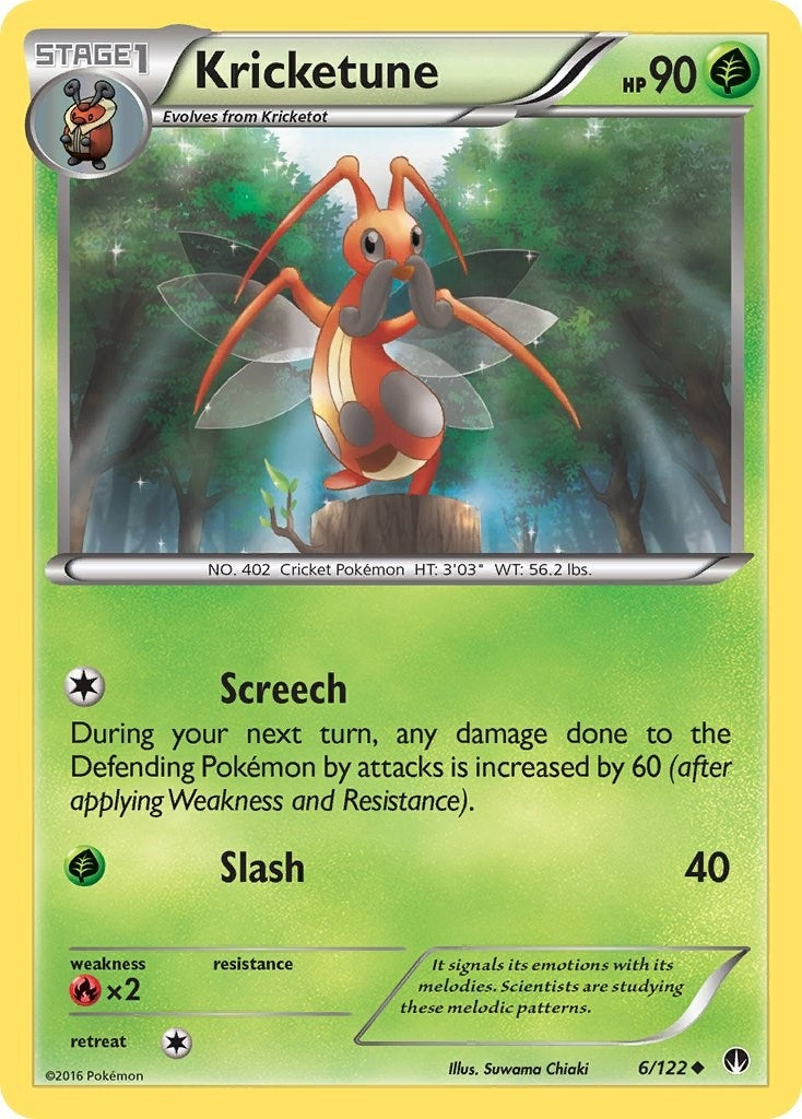 Image for Kricketune (6/122) (XY - BREAKpoint) - Pokemon