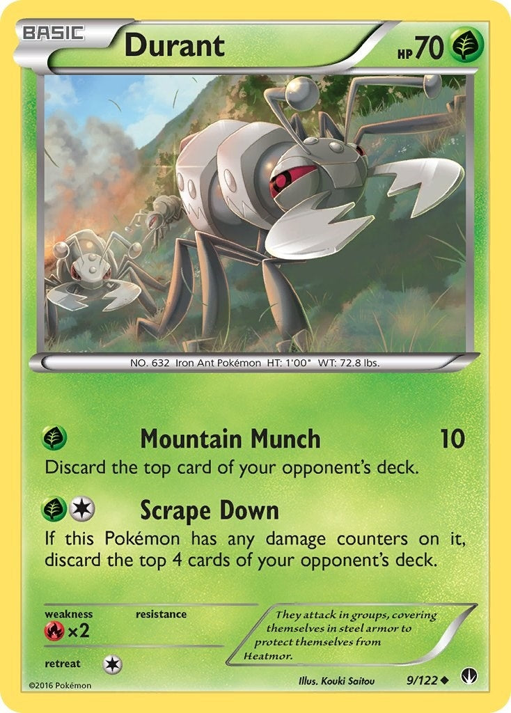 Image for Durant (9/122) (XY - BREAKpoint) - Pokemon